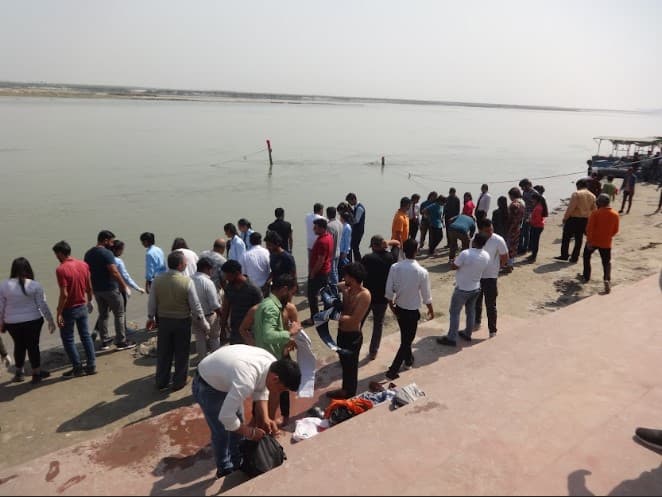 Jaypee University Anoopshahr Bulandshahr Ganga Ghat Cleaning photo 1